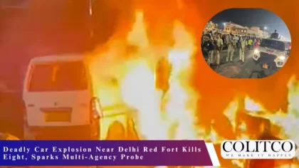 Deadly Car Explosion Near Delhi Red Fort Kills Eight, Sparks Multi-Agency Probe