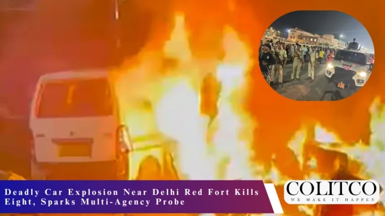 Deadly Car Explosion Near Delhi Red Fort Kills Eight, Sparks Multi-Agency Probe