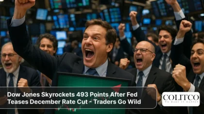 DowJonesSkyrockets493PointsAfterFedTeasesDecemberRateCut-TradersGoWild