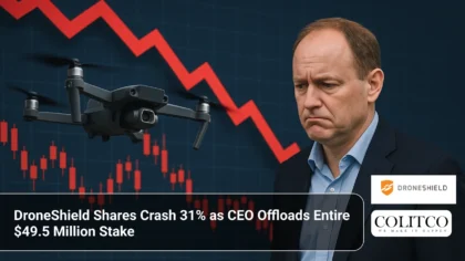 DroneShield Shares Crash 31% as CEO Offloads Entire $49.5 Million Stake