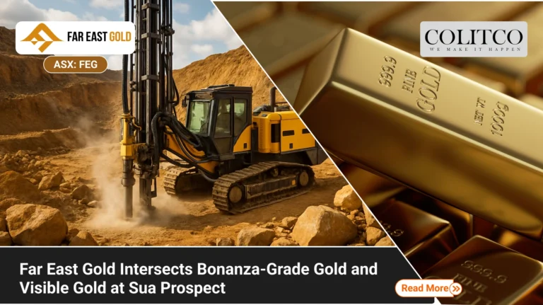 Far east Gold Intersects Bonanza- Grade Gold and Visible Gold at Sua Prospect