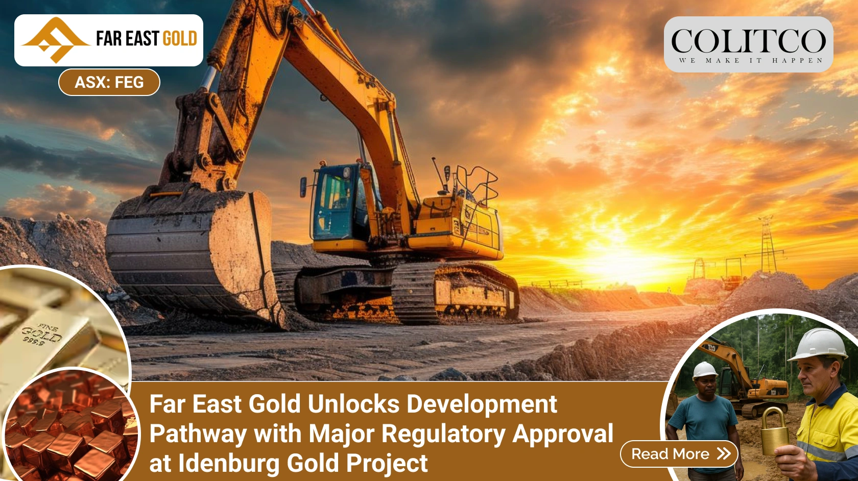 Far East Gold Unlock Development Pathway with major regulatory Approval at Idenburg Gold Project