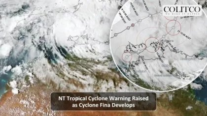 Nt Tropical Cyclone Warning Raised as Cyclone Fina Develops
