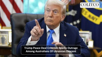 Trump Peace Deal Criticism Sparks Outrage Among australians of Ukrainian Descent