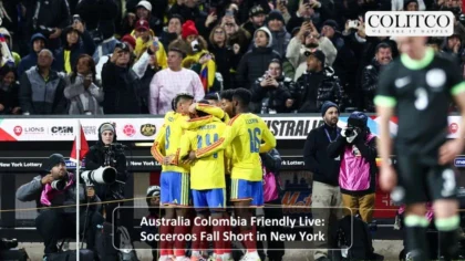 Australia Colombia Friendly Live: Socceros Fall Short in New York