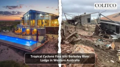 Tropical Cyclone Fina Hits Berkeley River Lodge in Western Australia