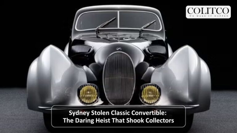 Sydney Stolen Classic Convertible the daring heist that shook Collectors