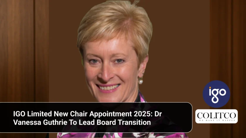 IGO Limited New Chair Appointment 2025_ Dr Vanessa Guthrie To Lead Board Transition