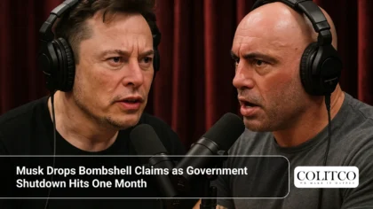 Musk Drops Bombshell Claims as Government Shutdown Hits One Month
