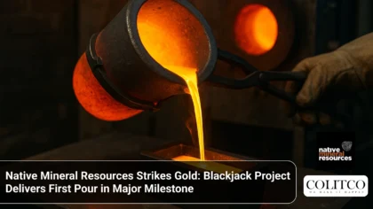 Native Mineral Resources Strikes Gold_ Blackjack Project Delivers First Pour in Major Milestone