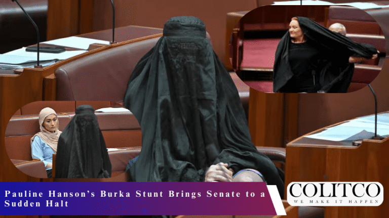 Pauline Hanson’s Burka Stunt Brings Senate to a Sudden Halt-min