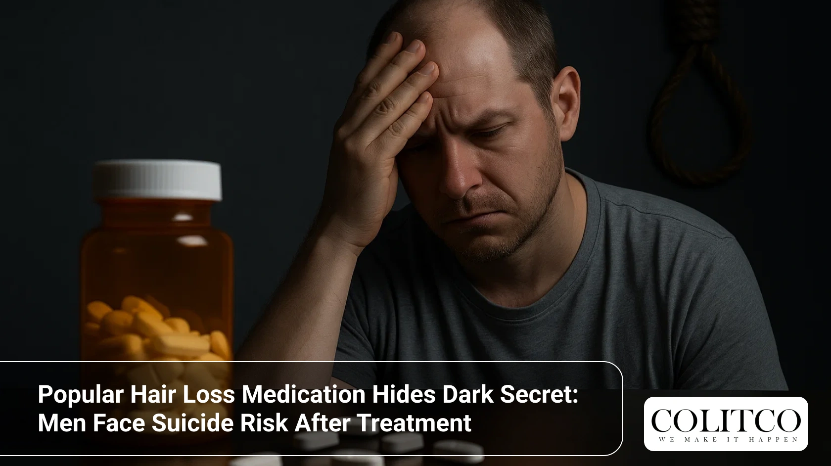 Popular Hair Loss Medication Hides Dark Secret_ Men Face Suicide Risk After Treatment