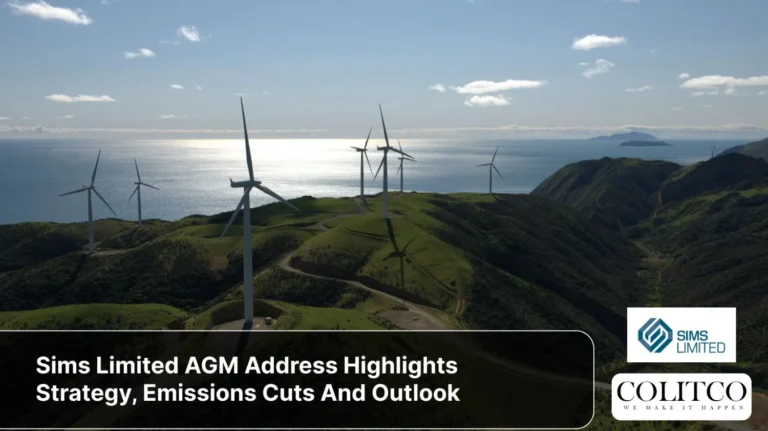 SimsLimitedAGMAddressHighlightsStrategyEmissionsCutsAndOutlook