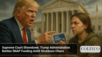 Supreme Court Showdown_ Trump Administration Battles SNAP Funding Amid Shutdown Chaos