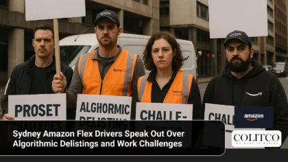 Sydney Amazon Flex Drivers Speak Out Over Algorithmic Delistings and Work Challenges