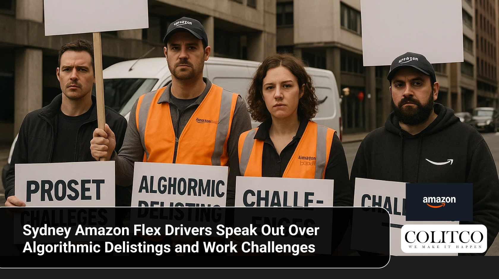 Sydney Amazon Flex Drivers Speak Out Over Algorithmic Delistings and Work Challenges