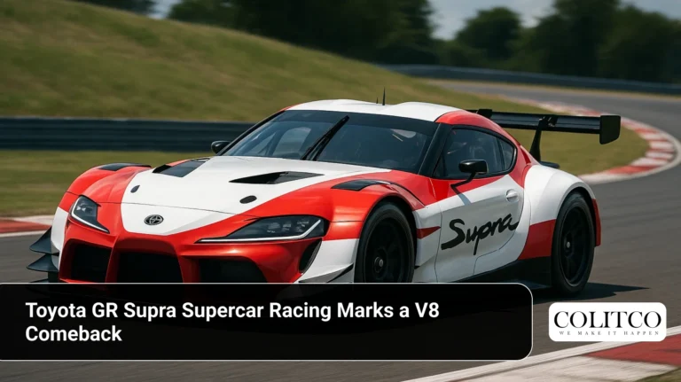 Toyota GR Supra Supercar Racing Marks a V8 Comeback