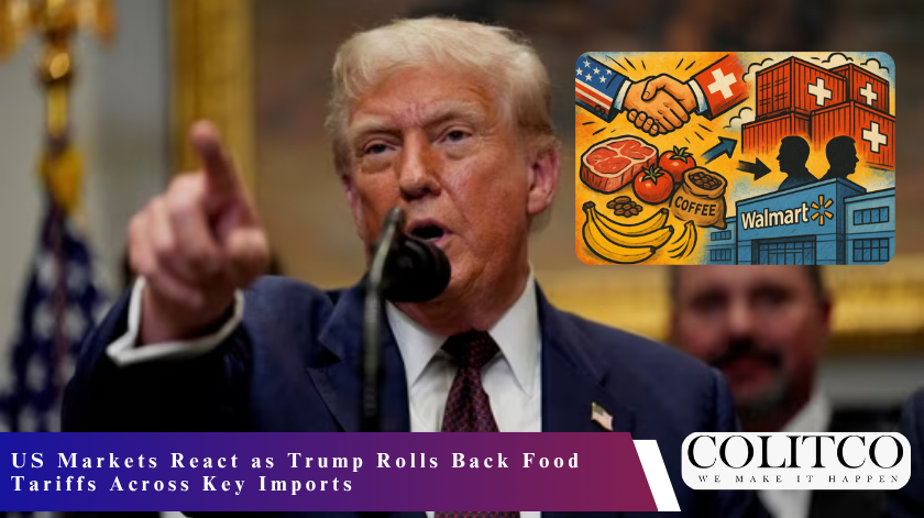 US Markets React as Trump Rolls Back Food Tariffs Across Key Imports