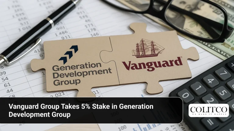 Vanguard Group Takes 5% Stake in Generation Development Group