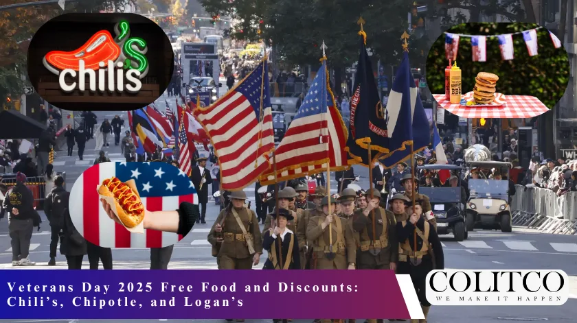 Veterans Day 2025 Free Food and Discounts Chili’s, Chipotle, and Logan’s