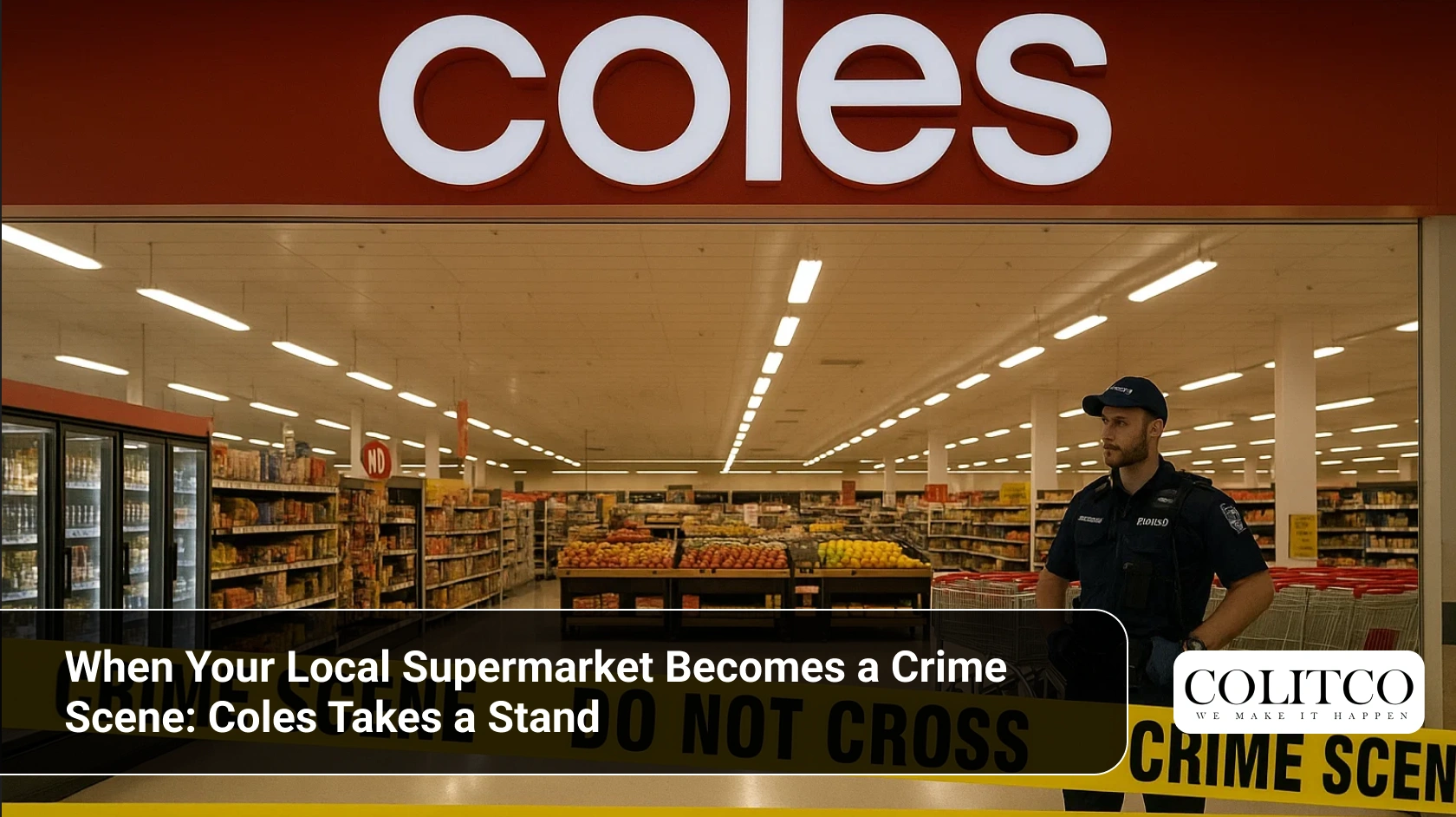 When Your Local Supermarket Becomes a Crime Scene: Coles Takes a Stand