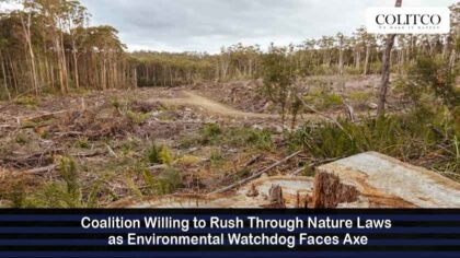 Coalition offers support for Labor's nature laws | Colitco