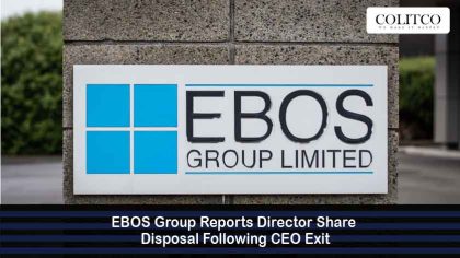 EBOS Group Director Share Sale Follows CEO Exit