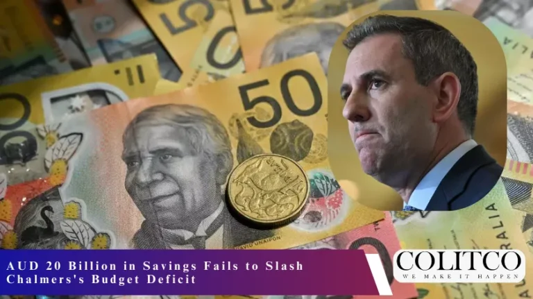 AUD Billion in Saving Fails to Slash Chalmers Bufget Deficit