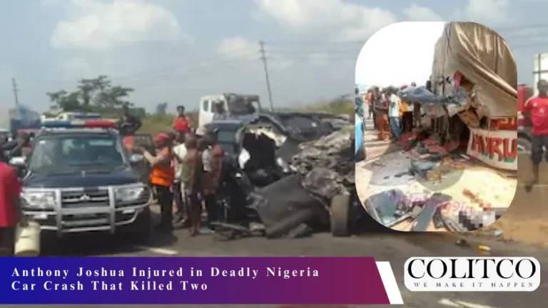 Anthony Joshua Injured in deadly Nigeria car crash That Killed two