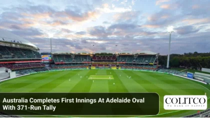 AustraliaCompletesFirstInningsAtAdelaideOvalWith371-RunTally