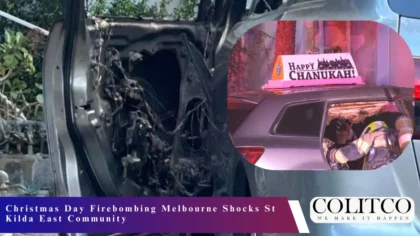 Christmas day Firebombing Melbourne Shocks St Kilda East Community