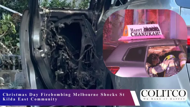 Christmas day Firebombing Melbourne Shocks St Kilda East Community