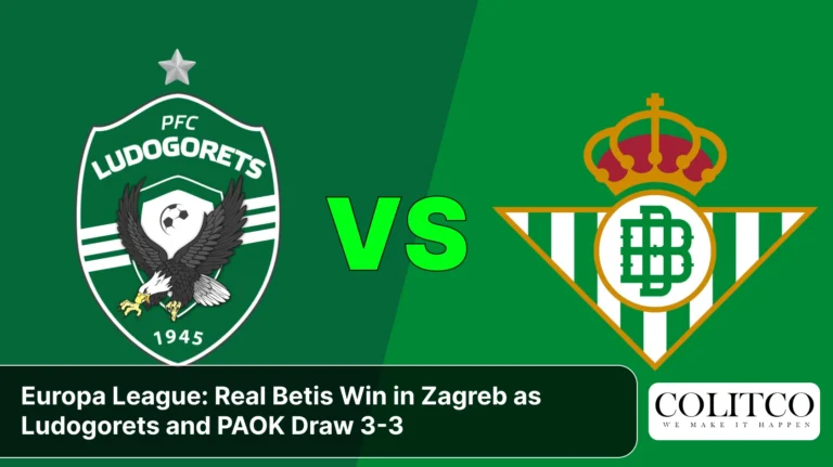 Europa League_ Real Betis Win in Zagreb as Ludogorets and PAOK Draw 3-3