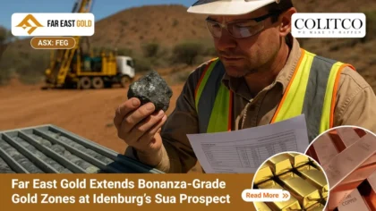 FEGFar east Gold extend bONANZA GRADE GOLD ZONES AT IDENBURGS sUA pROSPECT