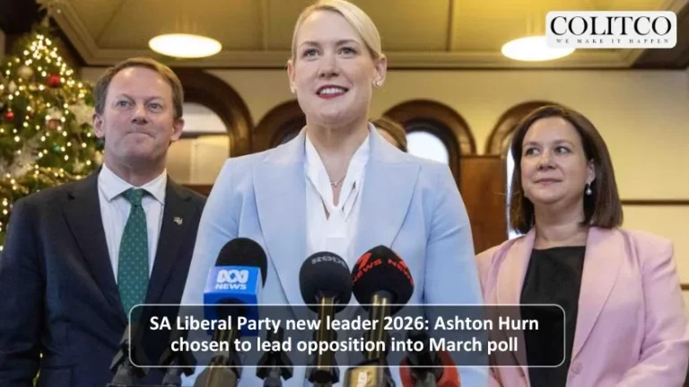 Sa Liberal party new leader 2026 Ashton Hurn Chosen to lead opposition into March poll