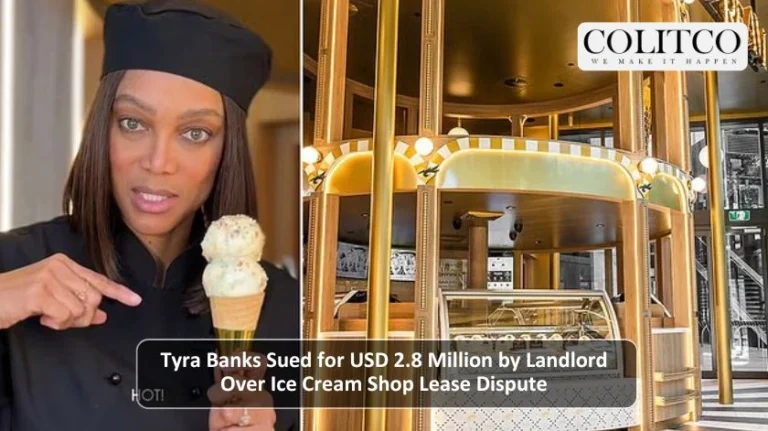 Tyra Banks for usd Million by landlord over ice cream shop lkease Dispute