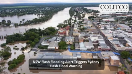 NSW Flash Flooding Alert Triggers Sydeney Flash Flood Warning