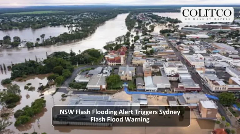 NSW Flash Flooding Alert Triggers Sydeney Flash Flood Warning