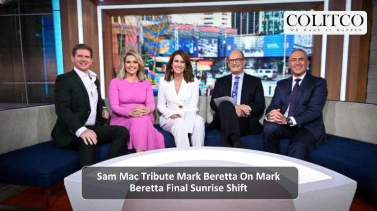 Sam Mac Tribute Mark Beretta On Mark Berretta Final Sunrises Shift