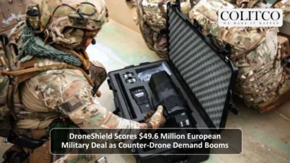Drone Shield Scores Million Europen Military deal as Counter Drone Demaind Booms