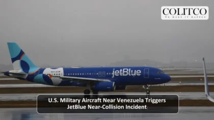 Us Military Aircraft Neart Venezuela Triggers Jetblue Near Collision Incident