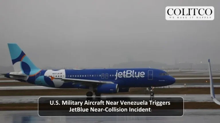 Us Military Aircraft Neart Venezuela Triggers Jetblue Near Collision Incident