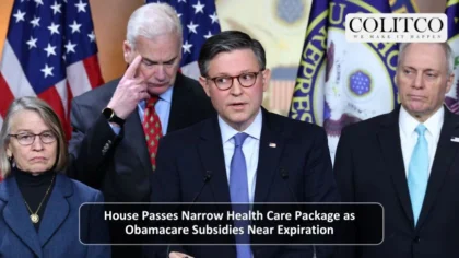 House Passes narrow Health care Package as Obamacare Subsidies Near Expiration