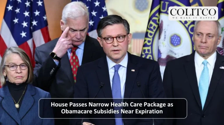 House Passes narrow Health care Package as Obamacare Subsidies Near Expiration
