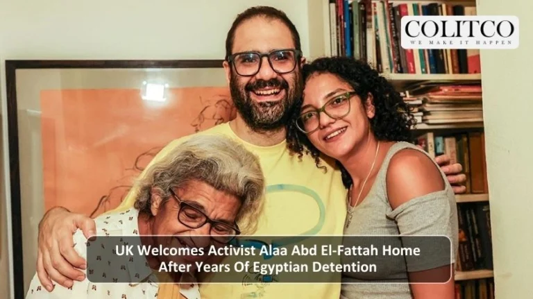 Uk welcome Activist Alaa Abd El fatth Home After Yeras Of Egyptian Detention