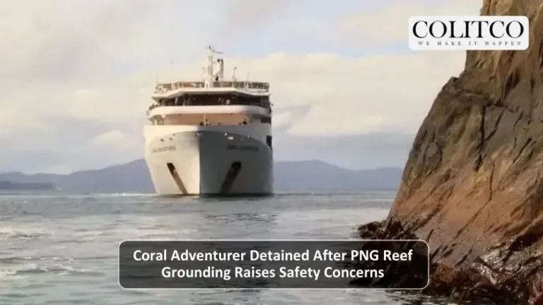 Coral Adventurer Detained After PNG Reef Grounding Raises Safety Concerns