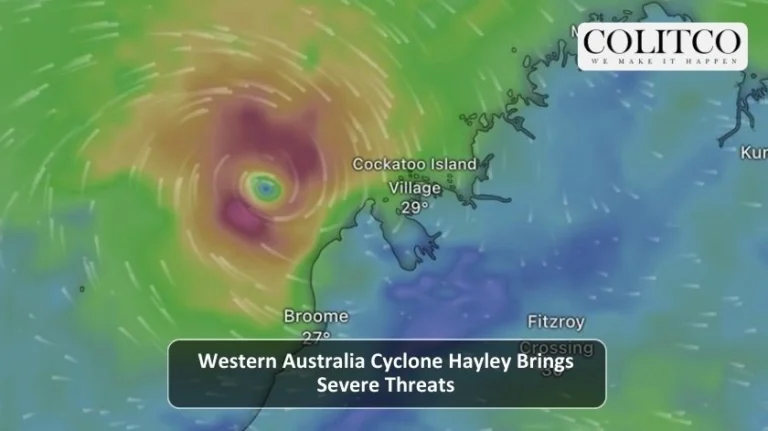 Western Australia Cyclone Hayley Brings Severe Threats