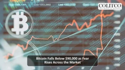 Bitcoin Falls Below $90000 as Fear Rises Across the Market
