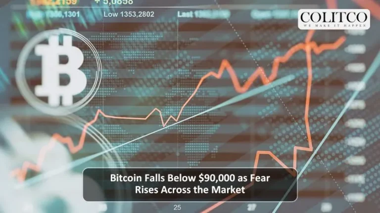 Bitcoin Falls Below $90000 as Fear Rises Across the Market