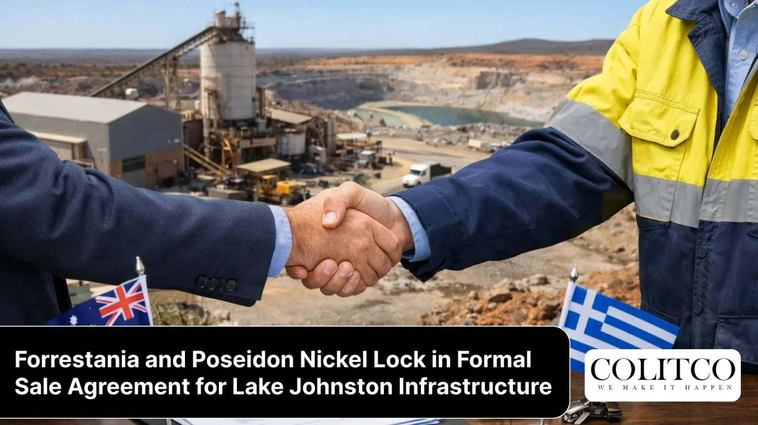 ForrestaniaandPoseidonNickelLockinFormalSaleAgreementforLakeJohnstonInfrastructure
